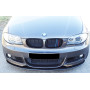 Lame pour pare-chocs avant "Carbone véritable" "Rieger Tuning" - BMW SERIE 1 (E82/E88)