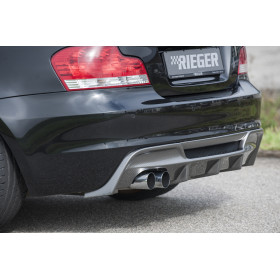 Diffuseur de pare-chocs arrière "Carbon-look" "Rieger Tuning" - BMW SERIE 1 (E82/E88)
