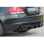 Diffuseur de pare-chocs arrière "Noir brillant" "Rieger Tuning" - BMW SERIE 1 (E82/E88)