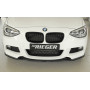 Lame pour pare-chocs avant "Noir brillant" "Rieger Tuning" - BMW SERIE 1 (F20/F21)