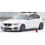 Lame de bas de caisse côté gauche "Noir brillant" "Rieger Tuning" - BMW SERIE 1 (F20)