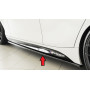 Lame de bas de caisse côté droit "Noir brillant" "Rieger Tuning" - BMW SERIE 1 (F20)