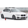 Lame de bas de caisse côté droit "Noir brillant" "Rieger Tuning" - BMW SERIE 1 (F20)