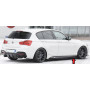Lame de bas de caisse côté droit "Noir brillant" "Rieger Tuning" - BMW SERIE 1 (F20)