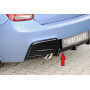 Diffuseur de pare-chocs arrière "Noir brillant" "Rieger Tuning" - BMW SERIE 1 (F20/F21)