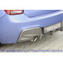 Diffuseur de pare-chocs arrière "Noir" "Rieger Tuning" - BMW SERIE 1 (F20/F21)
