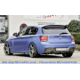 Diffuseur de pare-chocs arrière (M135i) "Noir" "Rieger Tuning" - BMW SERIE 1 (F20/F21)