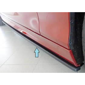 Lame de bas de caisse côté droit "Noir" "Rieger Tuning" - BMW SERIE 1 (F20/F21) LCI