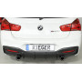 Diffuseur de pare-chocs arrière (M135i/M140i) "Noir" "Rieger Tuning" - BMW SERIE 1 (F20/F21) LCI