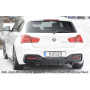 Diffuseur de pare-chocs arrière (M135i/M140i) "Noir" "Rieger Tuning" - BMW SERIE 1 (F20/F21) LCI
