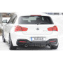 Diffuseur de pare-chocs arrière (M135i/M140i) "Noir brillant" "Rieger Tuning" - BMW SERIE 1 (F20/F21) LCI