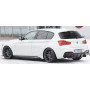 Diffuseur de pare-chocs arrière (M135i/M140i) "Noir brillant" "Rieger Tuning" - BMW SERIE 1 (F20/F21) LCI