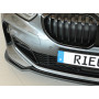 Lame de pare-chocs avant "Noir" "Rieger Tuning" - BMW SERIE 1 (F40)