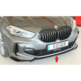 Lame de pare-chocs avant "Noir brillant" "Rieger Tuning" - BMW SERIE 1 (F40)