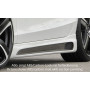 Bas de caisse gauche "Carbon look" "Rieger Tuning" pour AUDI A4 (B8/B81)