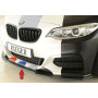 Lame de pare-chocs avant "Noir" "Rieger Tuning" - BMW SERIE 2 (F22/F23)