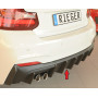 Diffuseur de pare-chocs arrière "Noir" "Rieger Tuning" - BMW SERIE 2 (F22/F23)