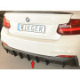 Diffuseur de pare-chocs arrière "Noir" "Rieger Tuning" - BMW SERIE 2 (F22/F23)