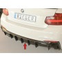 Diffuseur de pare-chocs arrière "Noir brillant" "Rieger Tuning" - BMW SERIE 2 (F22/F23)