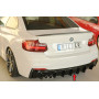 Diffuseur de pare-chocs arrière "Noir brillant" "Rieger Tuning" - BMW SERIE 2 (F22/F23)