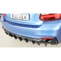 Diffuseur de pare-chocs arrière (M235i/M240i) "Noir brillant" "Rieger Tuning" - BMW SERIE 2 (F22/F23)