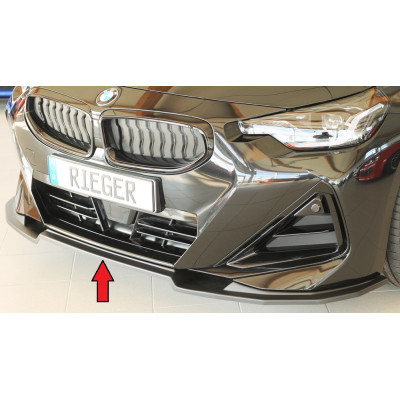 Lame de pare-chocs avant "Noir" "Rieger Tuning" - BMW SERIE 2 (G42)