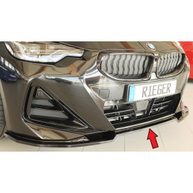 Lame de pare-chocs avant "Noir brillant" "Rieger Tuning" - BMW SERIE 2 (G42)