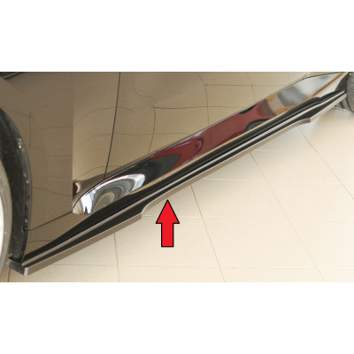 Lame de bas de caisse côté droit "Noir" "Rieger Tuning" - BMW SERIE 2 (G42)