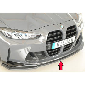 Lame de pare-chocs avant "Noir" "Rieger Tuning" - BMW M3 (G80/G81)