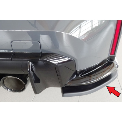 Lame de coin de pare-chocs arrière côté droit "Noir" "Rieger Tuning" - BMW M3 (G80/G81)