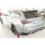 Lame de coin de pare-chocs arrière côté gauche "Noir brillant" "Rieger Tuning" - BMW M3 (G80/G81)