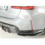 Lame de coin de pare-chocs arrière côté droit "Noir brillant" "Rieger Tuning" - BMW M3 (G80/G81)