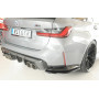 Lame de coin de pare-chocs arrière côté droit "Noir brillant" "Rieger Tuning" - BMW M3 (G80/G81)
