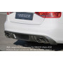 Diffuseur de pare-chocs arrière "Carbon look" "Rieger Tuning" pour AUDI A4 (B8/B81)