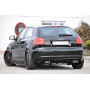 Diffuseur de pare-chocs arrière "noir brillant" "Rieger Tuning" pour AUDI A3 (8P)