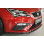 DESTOCKAGE - Lame de pare-chocs avant "Noir" "Rieger Tuning" pour SEAT LEON CUPRA (5F)