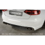 Ajout de pare-chocs arrière "Carbon look" "Rieger Tuning" pour AUDI A4 (B8/B81)