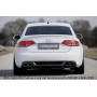 Diffuseur de pare-chocs arrière "noir" "Rieger Tuning" pour AUDI A4 (B8/B81)