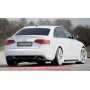 Diffuseur de pare-chocs arrière "Carbon look" "Rieger Tuning" pour AUDI A4 (B8/B81)