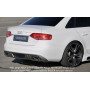 Diffuseur de pare-chocs arrière "noir" "Rieger Tuning" pour AUDI S4 (B8/B81)