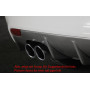 Diffuseur de pare-chocs arrière "Carbon-look" "Rieger Tuning" pour AUDI A1 (8X)