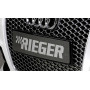 Support de plaque d'immatriculation "noir brillant" "Rieger Tuning" pour AUDI RS4 (B8)