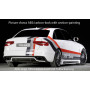 Diffuseur de pare-chocs arrière "noir" "Rieger Tuning" pour AUDI S4 (B8/B81)
