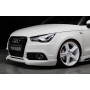 Lame de pare-chocs "noir" pour ajout de pare-chocs avant K00044100 "Rieger Tuning" pour AUDI A1 (8X)