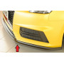 Lame pour pare-chocs avant "noir" "Rieger Tuning" pour AUDI A4 (B9/F4)