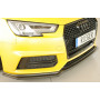Lame pour pare-chocs avant "noir brillant" "Rieger Tuning" pour AUDI A4 (B9/F4)