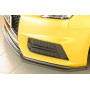 Lame pour pare-chocs avant "noir brillant" "Rieger Tuning" pour AUDI A4 (B9/F4)