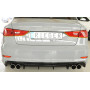 Diffuseur de pare-chocs arrière "Noir brillant" "Rieger Tuning" pour AUDI A3 (8V)