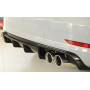 Diffuseur de pare-chocs arrière "Noir brillant" "Rieger Tuning" pour AUDI A3 (8V)