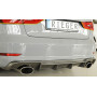 Diffuseur de pare-chocs arrière "Carbon-look" "Rieger Tuning" pour AUDI S3 (8V)